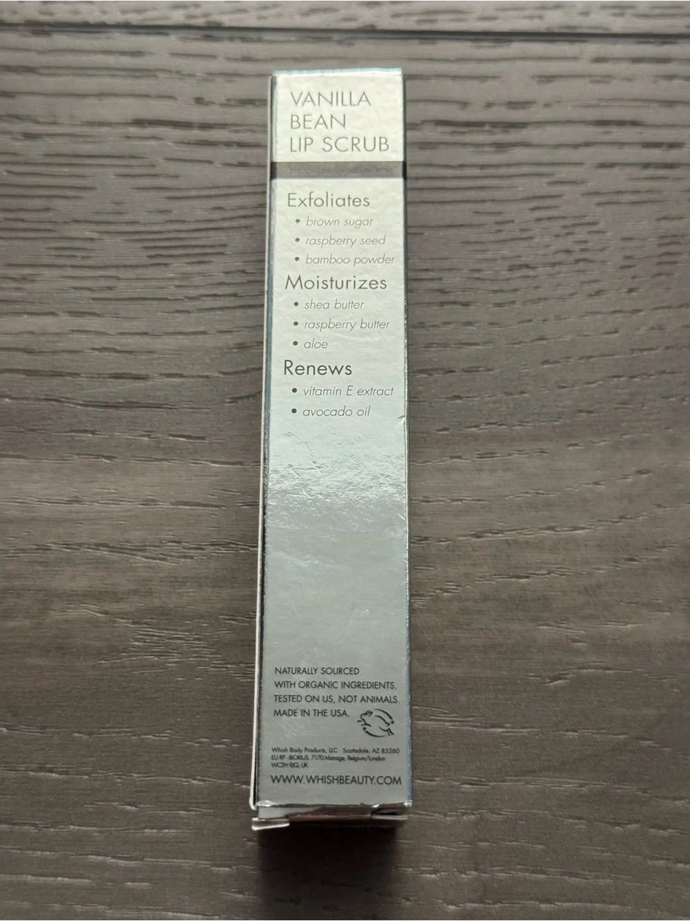 Whish Vanilla Bean Lip Scrub